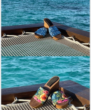 Onesole shoes on vacation in the Maldives