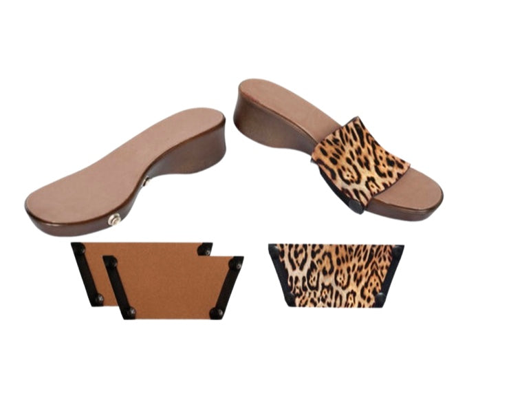 A Blurry Leopard Cafe Leisure Set – ONE AND ONLY SOLE