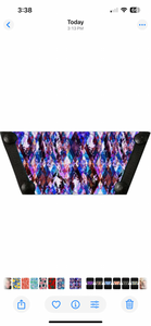 New Purple Prism Shoe Tops
