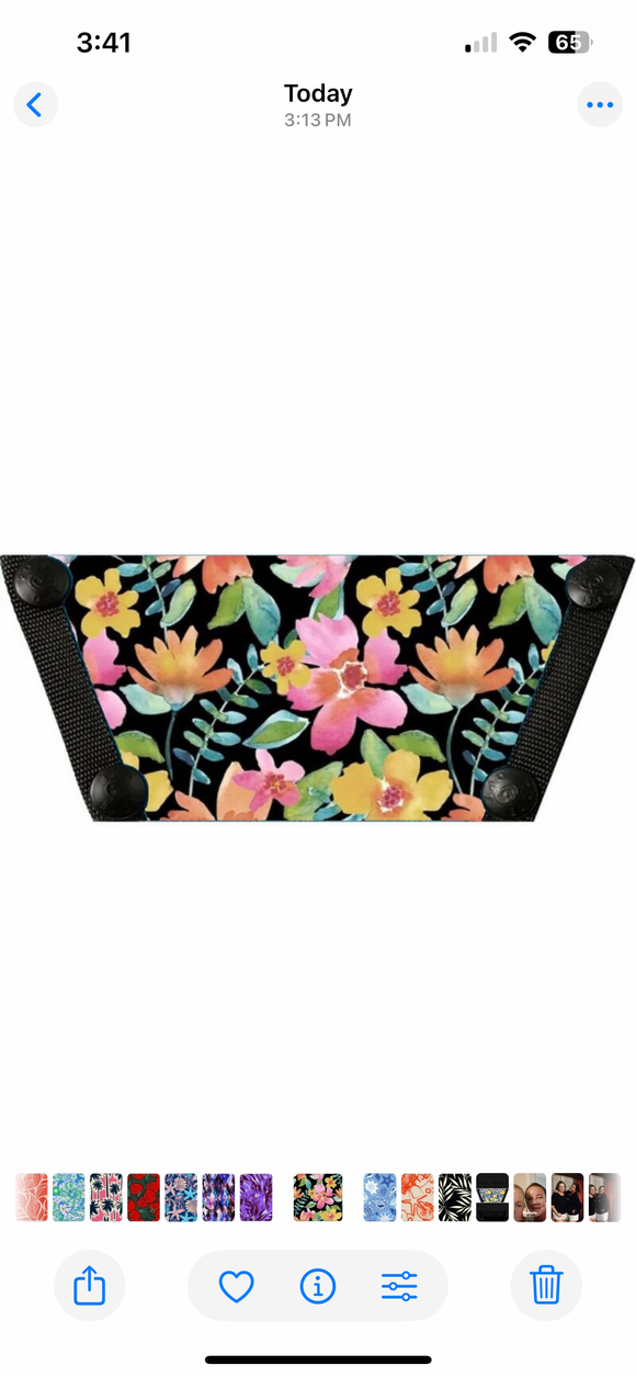 New Gabana Floral Shoe Tops