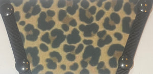Big Leopard print interchangeable Shoe Tops