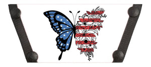 Patriotic Butterfly Shoe Tops