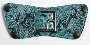 Belt - Turquoise Snakey