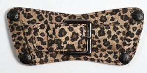 Belt - Furry Leopard