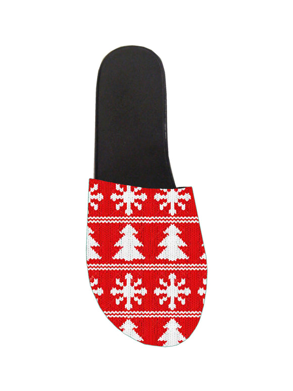 Clog - Holiday Sweater Snowflakes