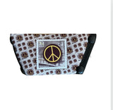 Pink or Yellow Postage Peace Sign Top
